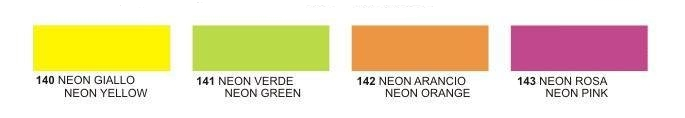 termoadesivi per tessuto - colori fluo