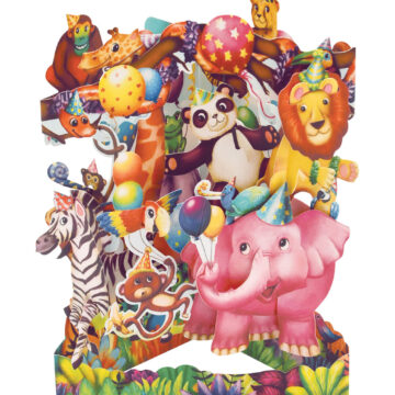 Swing Card Animal_Party